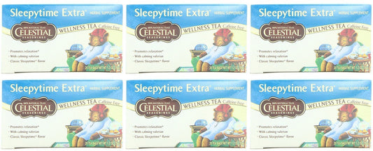 (6 PACK - Celestial Seasonings - Sleepytime Extra Tea | 20 Bag | 6 PACK BUNDLE