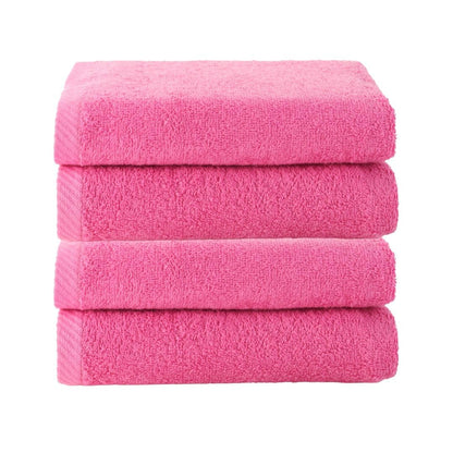 Top Towel Plus Set of 4 Bath Towels and Washbasin 100% Cotton | Soft, Absorbent and Durable Towels 50 x 100 cm | Ideal Set for Modern Bathroom