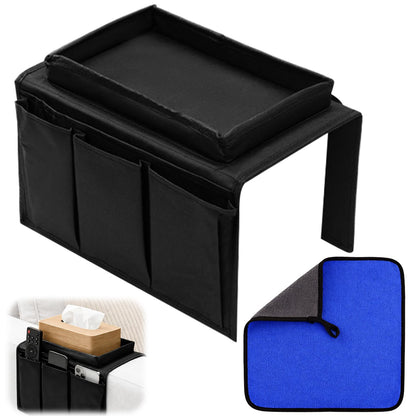 Kdkoeo Sofa Arm Tray, Armchair Tray With rag