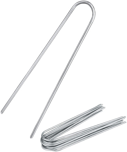 250x Anti-ROST Ground Anchor - Round Head | Ground Nails | Galvanised Steel Ground Anchor for Fixing Weed Cloth | Garden Cloth | Weed Film | Fence &
