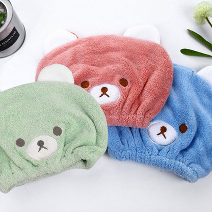 Microfiber Towel,Hair Drying Towel Super Absorbent, Twist Hair Turban, Drying Cap Hair Wrap Bath Cap Quick Dry,Absorbent Lightweight