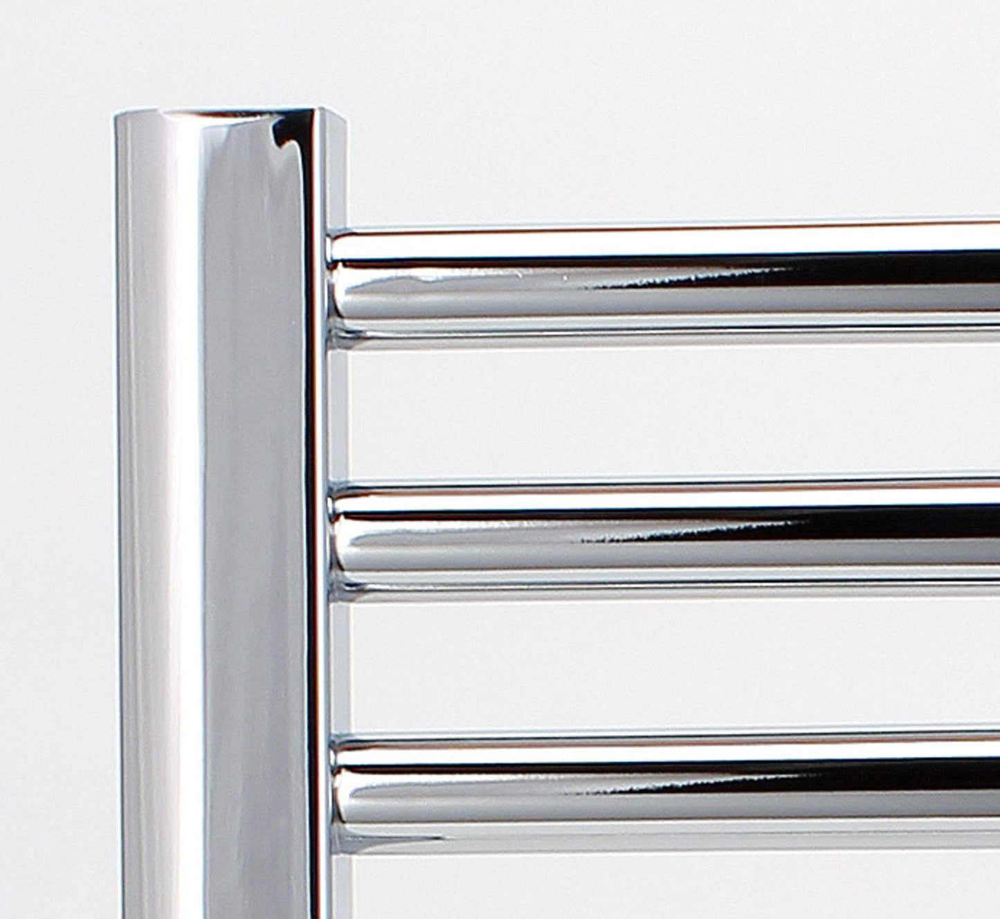 Greened House Chrome Electric WiFi Heated Towel Rail 500mm W x 800mm H