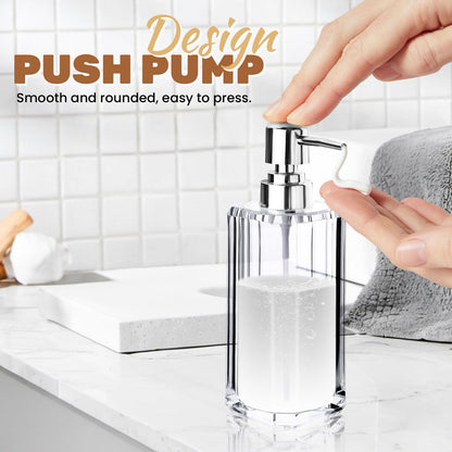 Diakey 200ml/6.8oz Acrylic Hand Soap Dispenser,1 Pack
