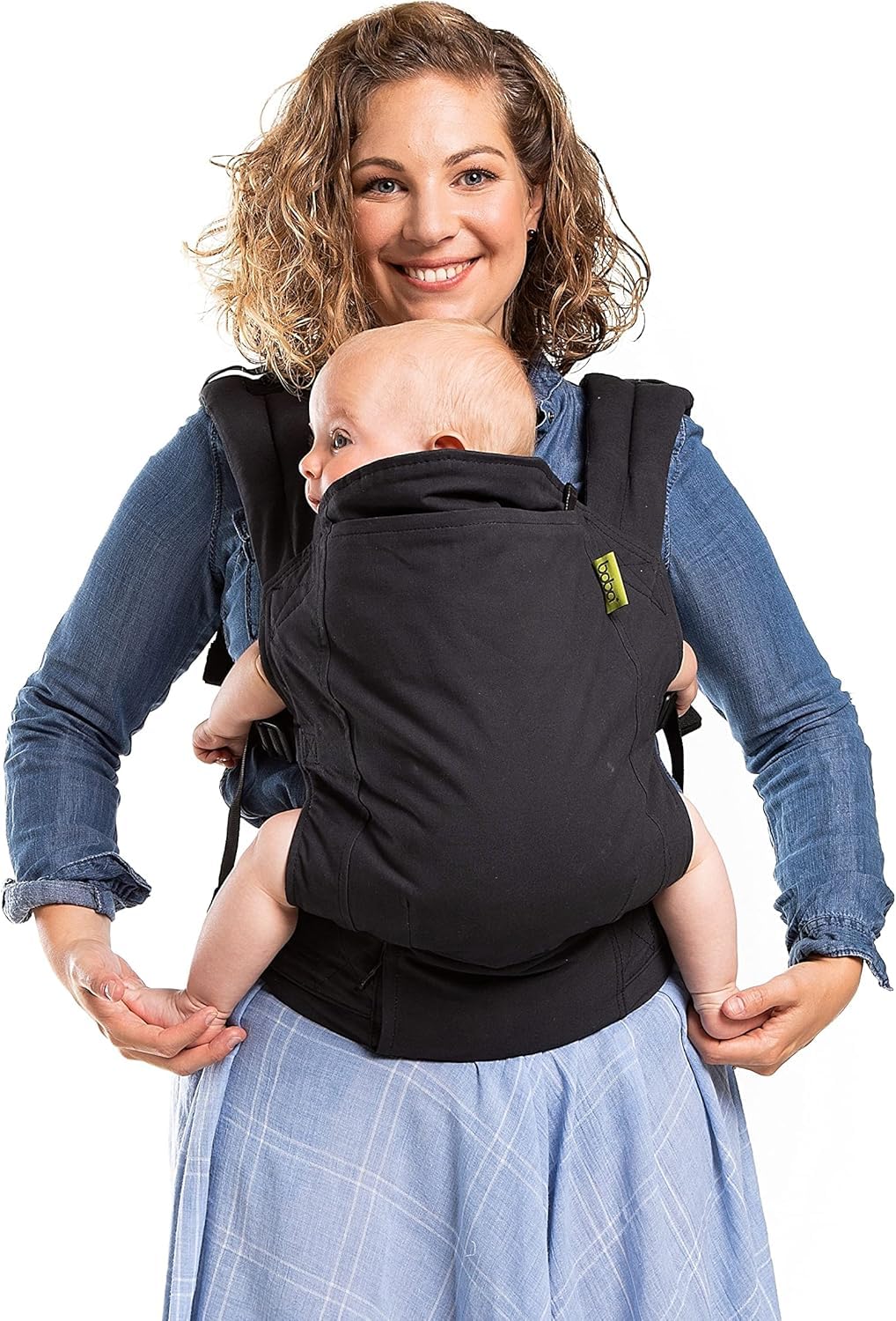 Boba Baby Carrier - Backpack or Front Pack Baby Sling for 7 lb Infants and Toddlers Up to 45 Pounds (Slate)