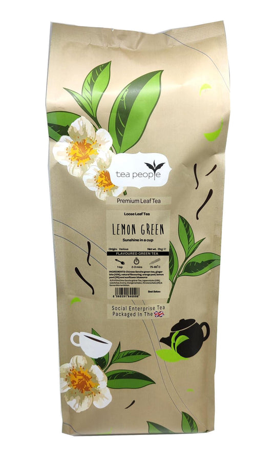 Tea People Lemon Green - 2kg Large Catering Pack