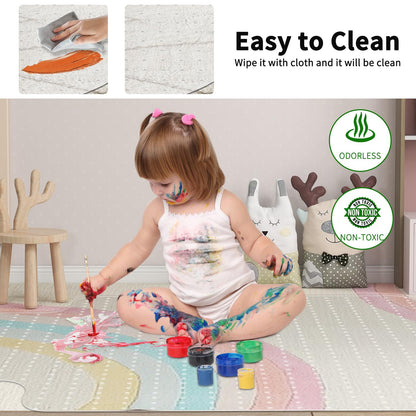 WASJOYE Office Chair Mat for Carpet, 90x120 cm Clear Carpet Floor Protector Cover PVC Mat with Non-Slip Studded