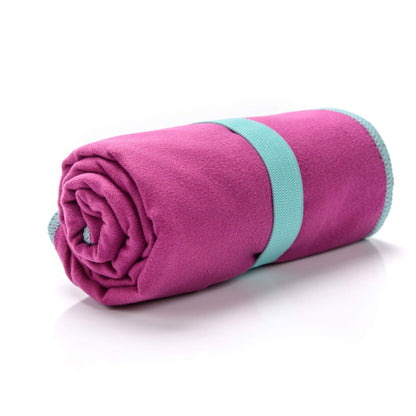 meteor microfibre towel – Lightweight travel towel for gym, swimming, backpacking – Compact & quick-dry gym towels with carry pouch