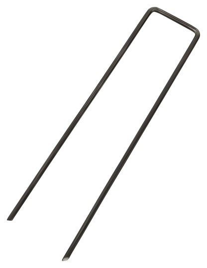 WUNDERGARDEN Pack of 300 x 6''/150mm 11 Gauge U-shaped multi-purpose steel Garden Securing Pegs - Ideal for securing weed fabric, landscape fabric,