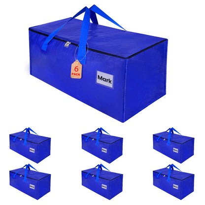 ZFWDSY Moving Boxes 6 Pack,Clothes Storage Large Moving Bags