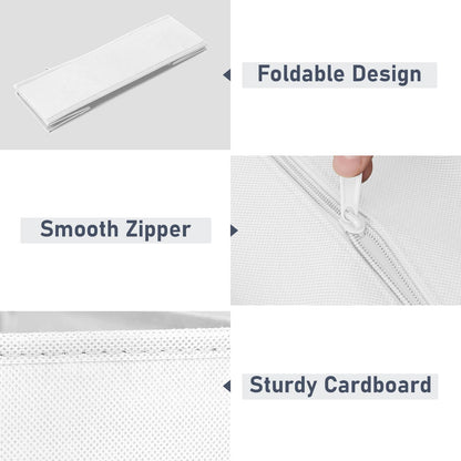 DIMJ 20Pack Underwear Drawer Organiser - Fabric Drawer Dividers for Clothes