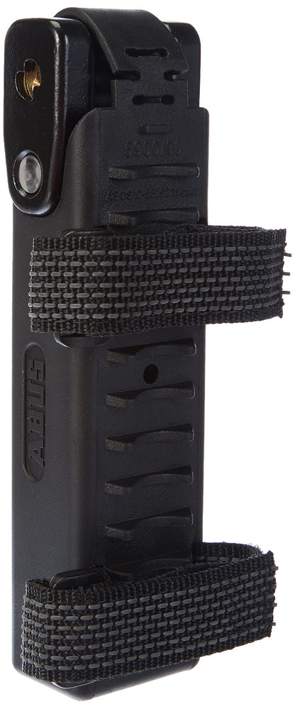 ABUS Bordo Classic 5900/90 ST folding lock with lock pouch - hardened steel bike lock - ABUS security level 8