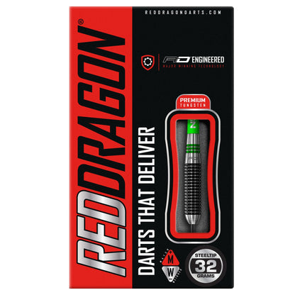 RED DRAGON Titan 2-32g Tungsten Darts Set with Flights and Stems