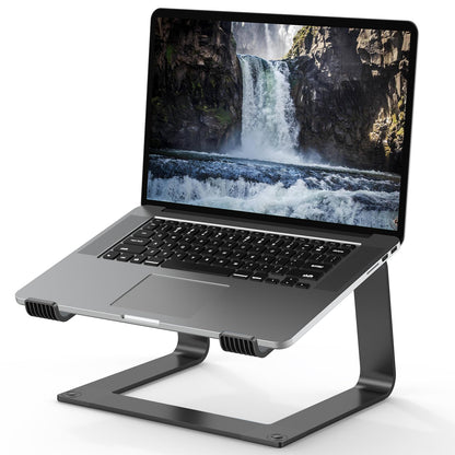 Tonmom Laptop Stand for Desk, Aluminum Laptop Riser Holder