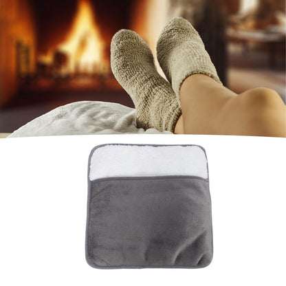 Riuulity Electric Heated Foot Warmer, Soft Cotton USB Plug in Foot Heating Pad for Home Office Travel Provides Cozy Warmth with Cushion Function