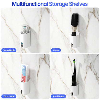 Toski Electric Toothbrush Holder 4 Pcs, Self-Adhesive Tooth Brush Holder