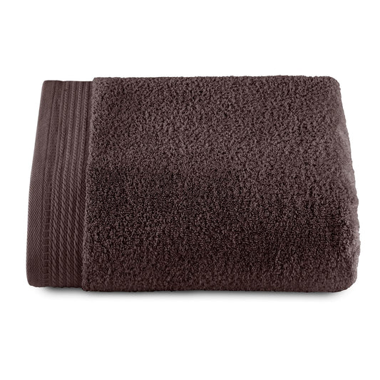 RIZO Top Towel ? Set of 1 Shower Towel ? Large Shower Towel ? Bath Towels ? 100% Combed Cotton ? 600 g/m2 ? Measure 100 x 150 cm ? Brown