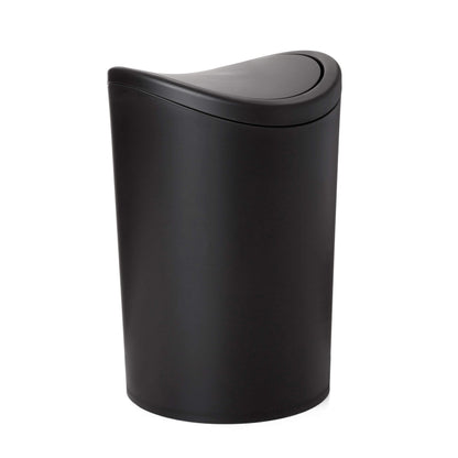 TATAY Bathroom Bin 19x19x28 cm Swing Lid Modern Functional Design