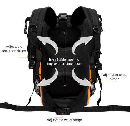 Premium 35L Waterproof Dry Bag Backpack, Sack with Phone Dry Bag, Perfect for Boating/Kayaking/Canoeing/Fishing/Rafting/Swimming/Camping/Snowboarding