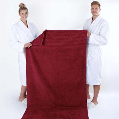 American Soft Linen 35x70 Jumbo Large Bath Towels, 100% Cotton Turkish Bath Sheet, Oversized Luxury Bath Towel Sheets for Bathroom Beach and Pool
