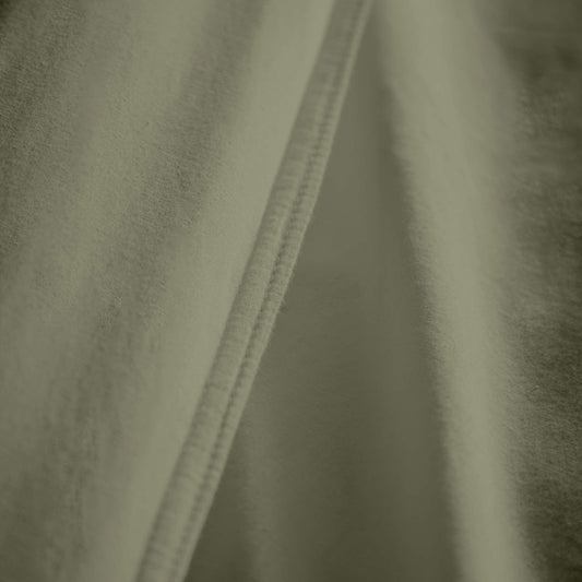 Appletree - Dark Green Duvet Cover Sets - Super King Bedding Size (260 x 220cm) - Green Khaki Duvet Cover Bedding - Soft & Luxury 100% Cotton Bed Set