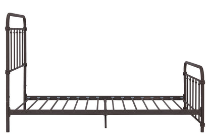 DHP Furniture Wallace Metal Bed, Bronze Single