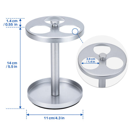 Electric Toothbrush Holder Stand for Bathroom (Silver, Electric Toothbrush Holder)