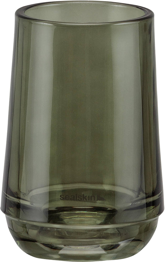 Sealskin Mood Toothbrush tumbler freestanding Green, B x H x T: 80 x 119 x 80 mm