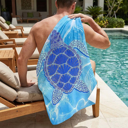 Doodlewitz Large Quick Dry Microfibre Beach Bath Towel for Adult