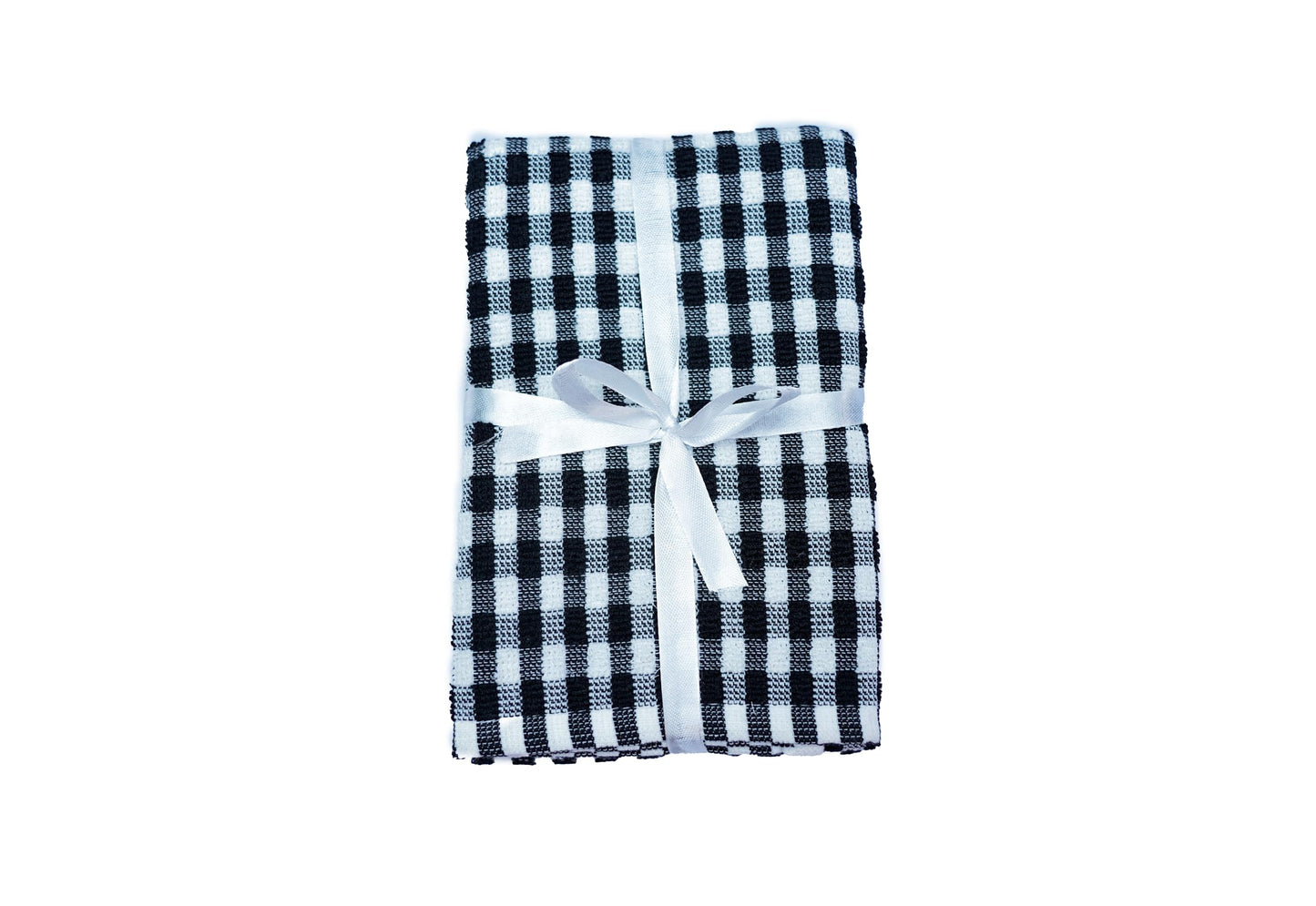 QUALITY HOME TEXTILES 100% CottonTerry Towelling Tea Towels with Hanging Loop | Pack of 3| Kitchen Hand Towels Dish Cloth Super Absorbent Soft Touch