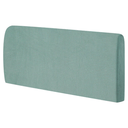 Bed Headboard Cover Dustproof Protector Jacquard Furniture Cover for 1.1-1.4m, Green