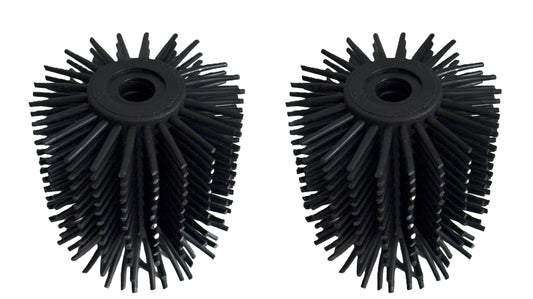 DITI Replacement Silicone Brush Head, Set of 2 for Toilet Brush Set with Non-Stick Effect, Self-Cleaning Toilet Brush Head, Hygienic and Odourless, 12