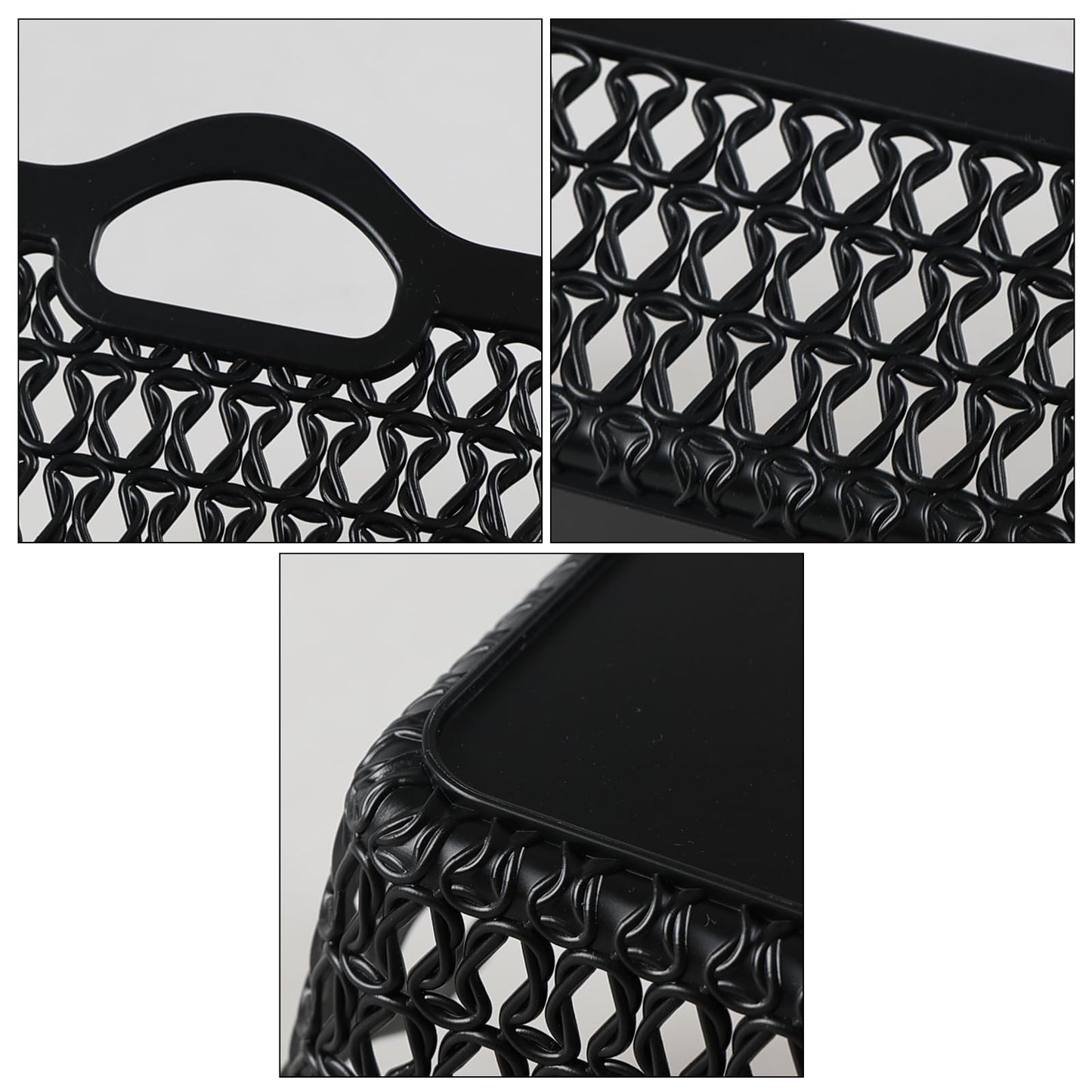 Julyeen 12 Packs Plastic Small Storage Basket Tray, Mini Baskets, 20 cm x 14.5 cm x 8.5 cm