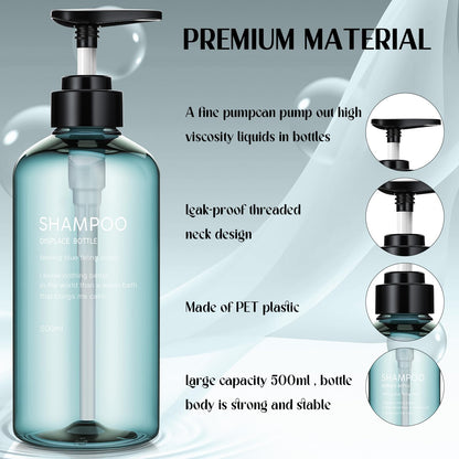 Invalidism 2Pcs Pump Bottle Dispenser 35oz Refillable Pump Bottles
