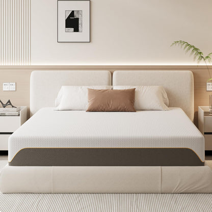 Doubleslee Memory Foam Mattress, 5FT King Mattress, Medium, 150x200x15cm
