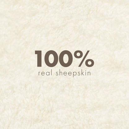 Nordic Sheep Real Sheepskin rug Short Hair 90x60 cm | Bedside rugs for bedrooms, sofa, chair or dining table | Each Sheepskin is unique and created by