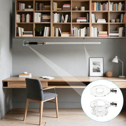 SzSFQ Acrylic Light Saber Wall Mount Vertical (Transparen)
