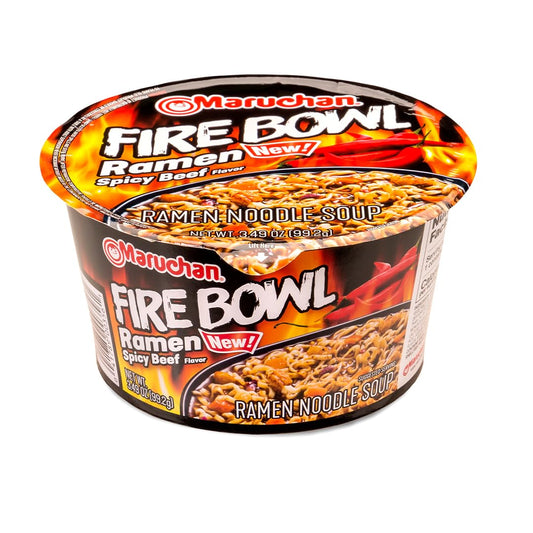 WWW.Maruchan.C0M FIRE B0WL!Ramen Spicy Beef (Pack of 6) 3.45oz Bowl