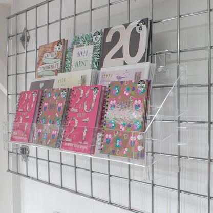 Greeting Card Rack - Universal Fit - 3 Tiers 600mm Wide (DSL3+) (600mm)