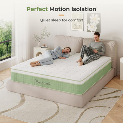 Vesgantti 4FT6 Double Mattress 135x190cm Hybrid Medium Firm Mattress