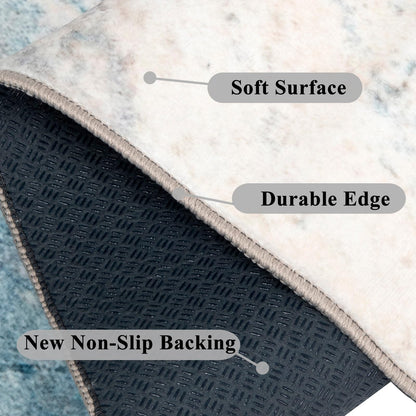 Honorstar Office Chair Mat for Hardwood Floor & Tile Floor 90×120cm Desk Chair Mat Rectangular Rug Floor Protector Gaming Chair Mat for Low Pile