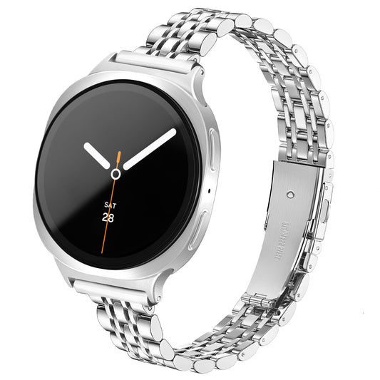 wipalor Slim Stainless Steel Band Compatible with Samsung Galaxy Watch 8 7 6 5 4 Straps 40mm 44mm, Ladies Elegant Watch Straps for Samsung watch