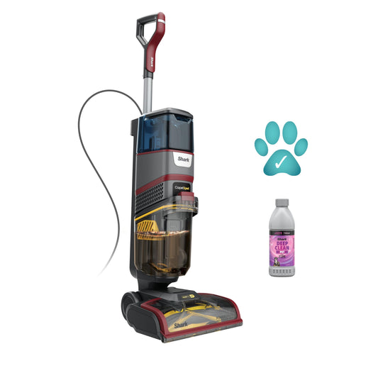 Shark CarpetXpert HairPro Pet Carpet Cleaner with Anti-Clog, Anti-Clump, Anti-Tangle, Removes Stains & Odours from Carpets & Rugs, Includes Deep Clean