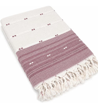 WEFLORIA Turkish Towel Gift Set, 2 Pack, Gift Box, 100% Turkish Cotton Peshtemal Towels, Quick Dry Lightweight Beach, Spa, Travel & Bath Towels