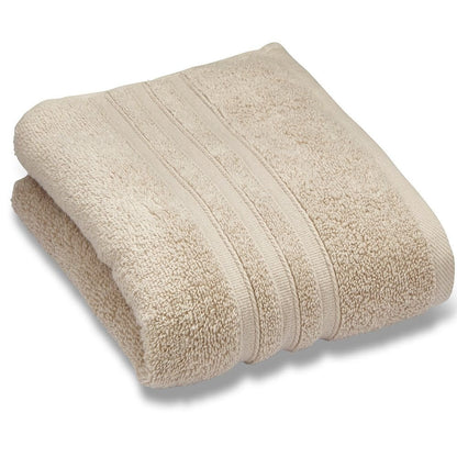 Catherine Lansfield Zero Twist Cotton 30x30cm Face Cloth Pair Natural