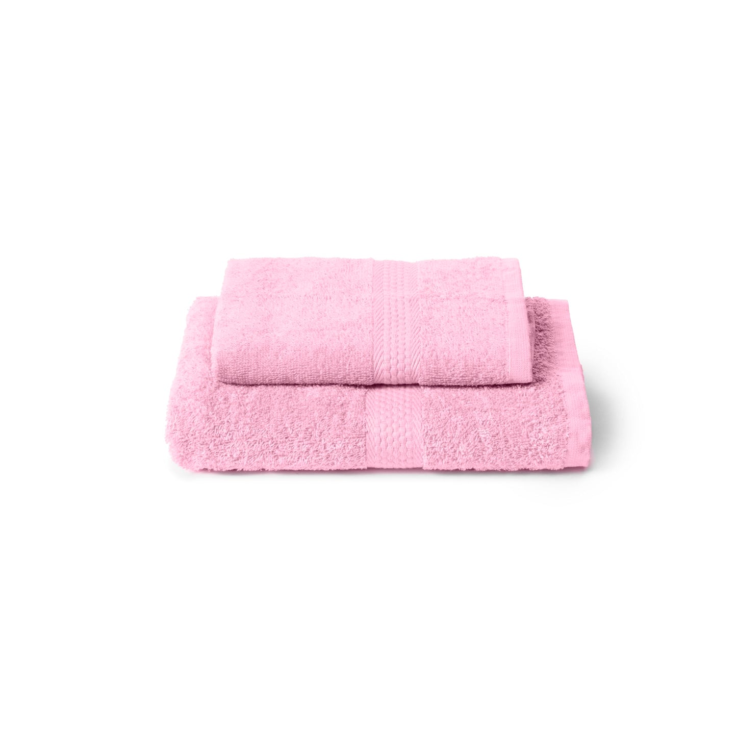 Caleffi Bath Towels, Face and Guest Towel Set, 55 x 100 cm, 100% Cotton