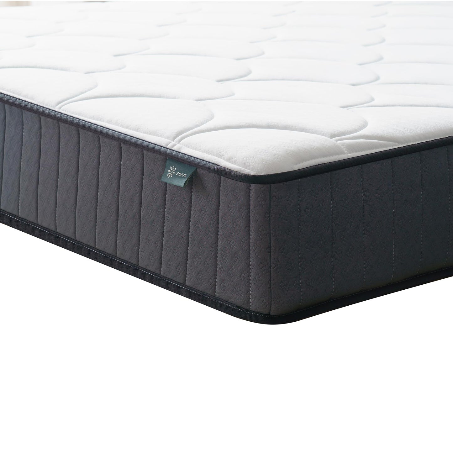 Zinus Double Memory Foam Mattress & Pocket Spring - 4ft6 (135 x 190 cm) - 8'' Height - Medium Firmness - Skin -friendly Hybrid Mattress
