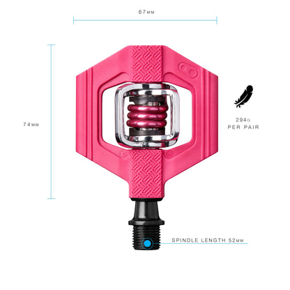 Crankbrothers Candy-1 Pedals, Pink