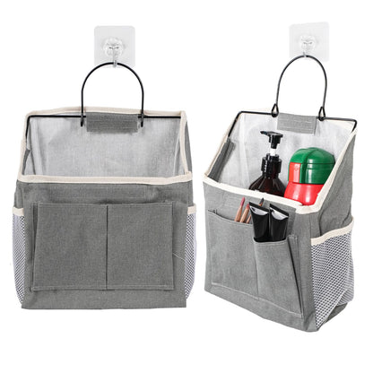 2 Pcs Wall Hanging Storage Bag, Foldable Hanging Storage Organiser