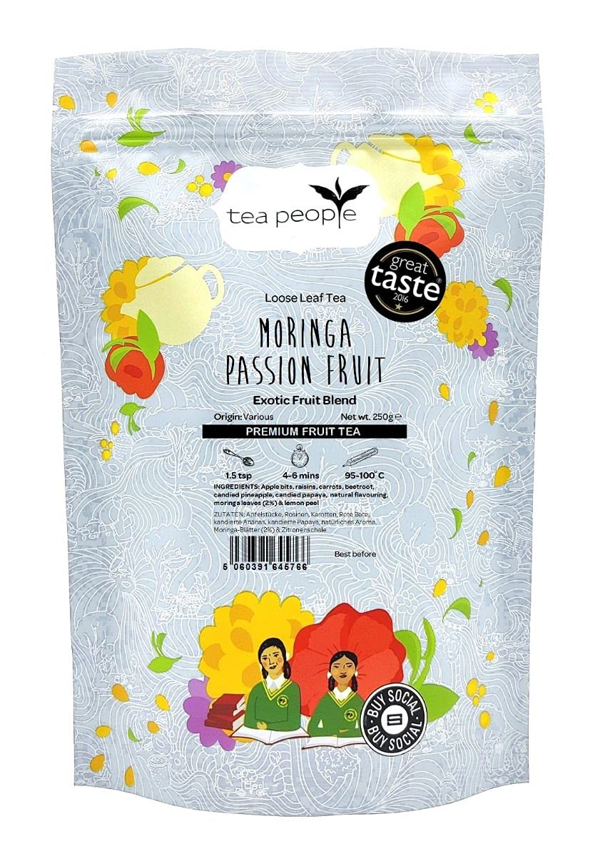 Tea People Moringa Passion Fruit - 250g Refill Pack