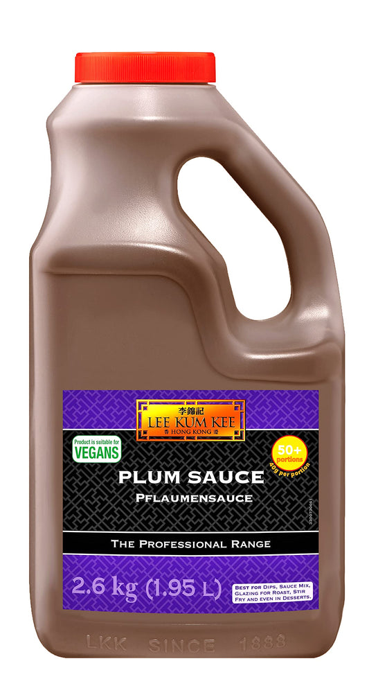 Lee Kum Kee Plum Sauce, Vegan, 2.6 kg (Pack of 1)